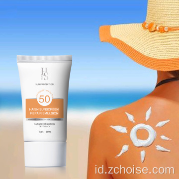 OEM disesuaikan Spf wajah vegan alami spf